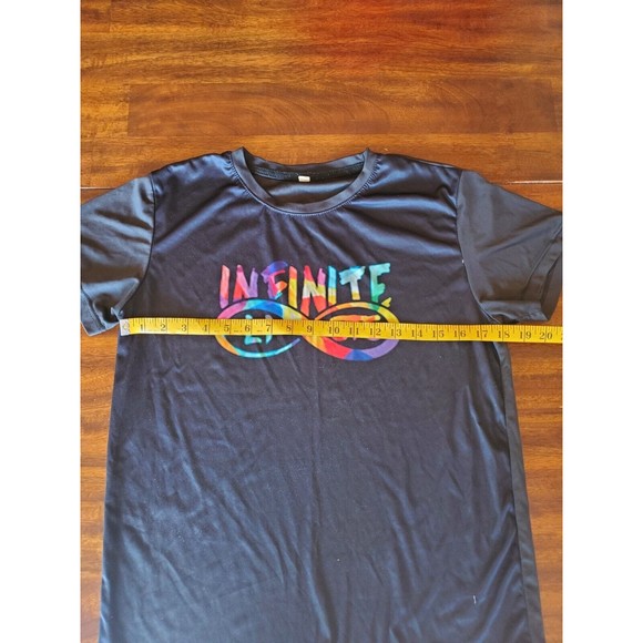 4/15 Infinite Lists galaxy logo, Infinite Lists adult tee, Infinite Lists merch - Picture 2 of 4